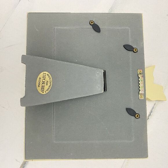 Vtg Exposures Hand Painted "November" Months of the Year 4X6 Picture Frame - Picture 8 of 11